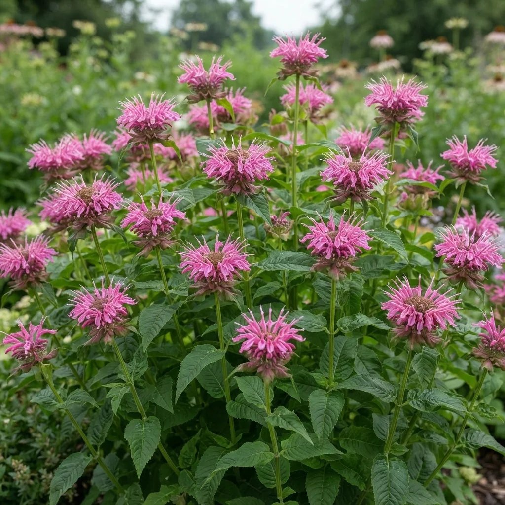 Monarda didyma 'Pardon My Pink'