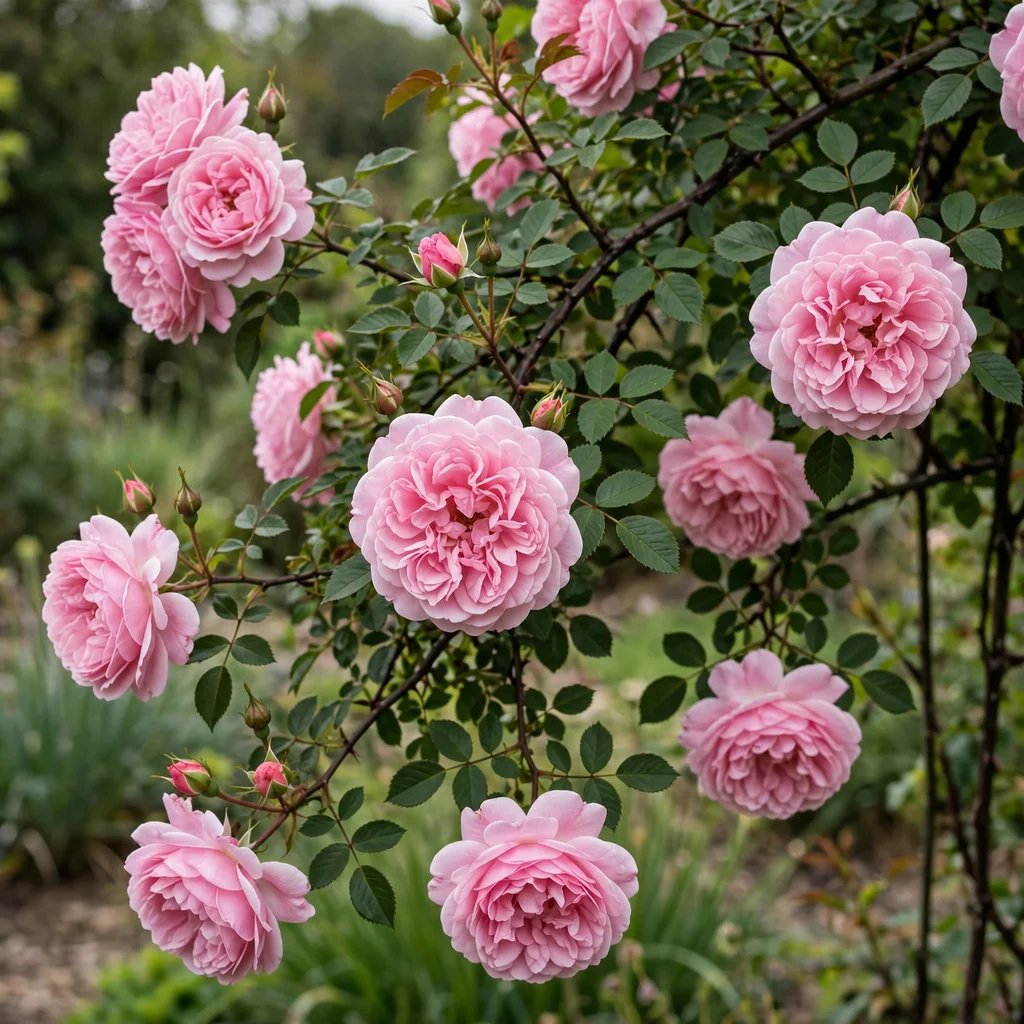 Rosa x hybrida 'Mary Delany'