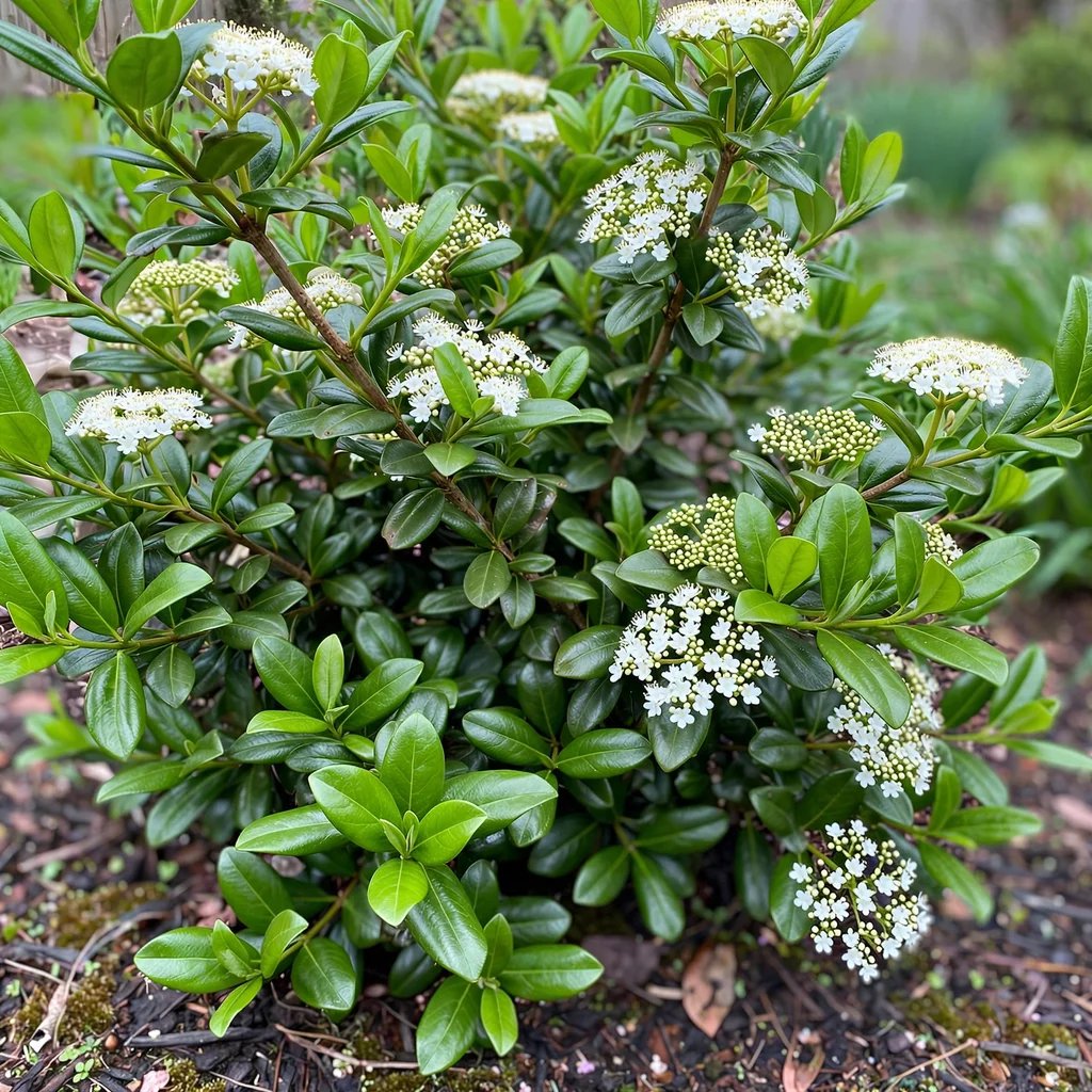 Viburnum odoratissimum 'Dense Fence'