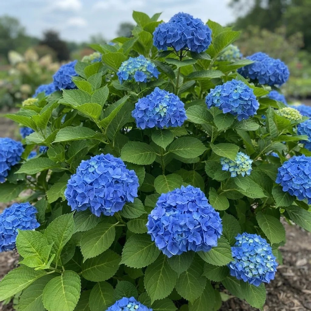 Hydrangea macrophylla 'Bailmer'