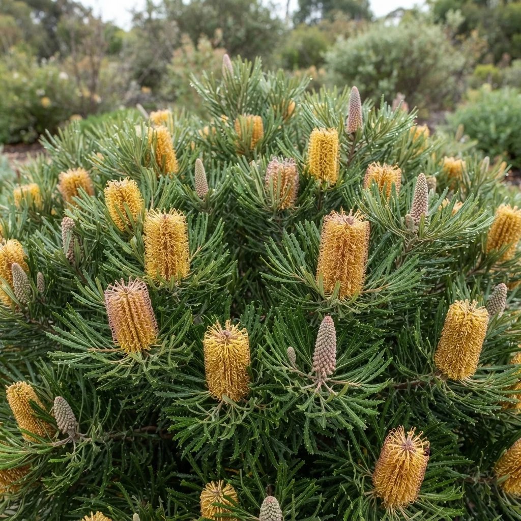 Banksia spinulosa 'Birthday Candles'