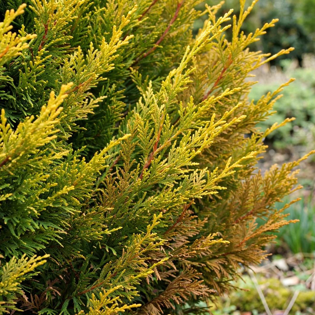 Cupressocyparis leylandii 'Castlewellan Gold'