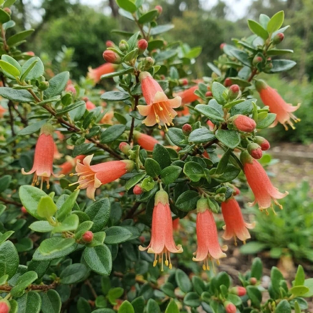 Correa pulchella 'Autumn Blaze'
