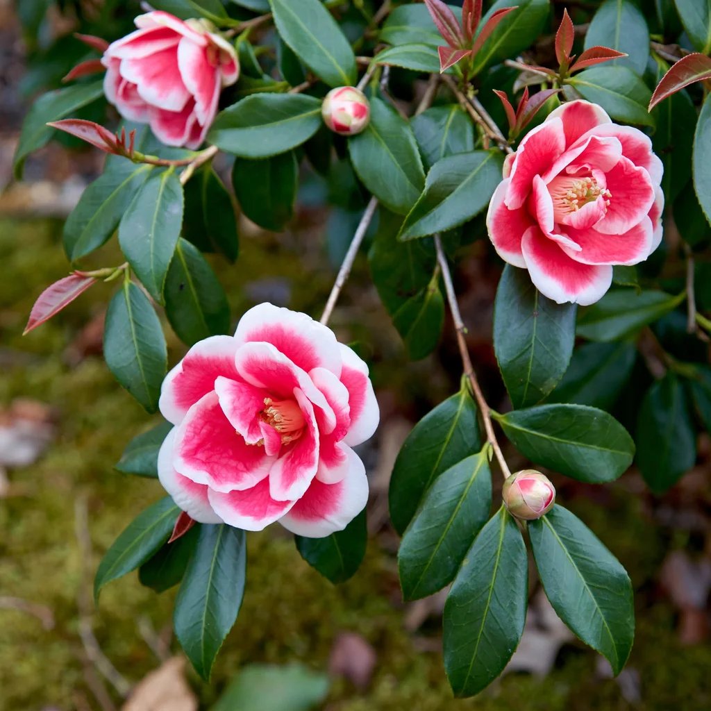 Camellia sasanqua 'Christmas Carol'