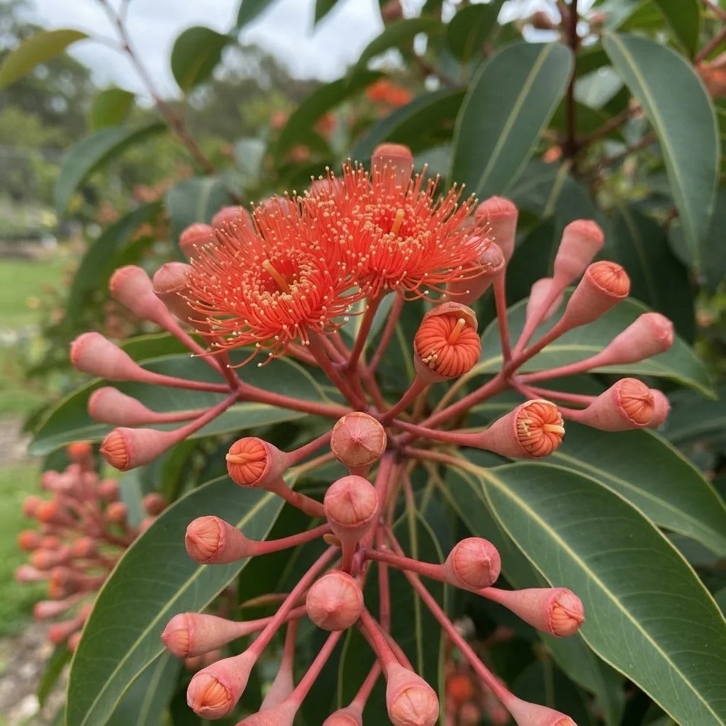 Corymbia ficifolia 'Baby Orange'