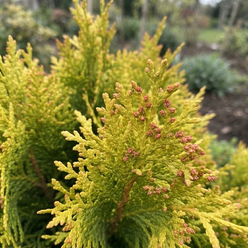 Thuja occidentalis 'Highlights'