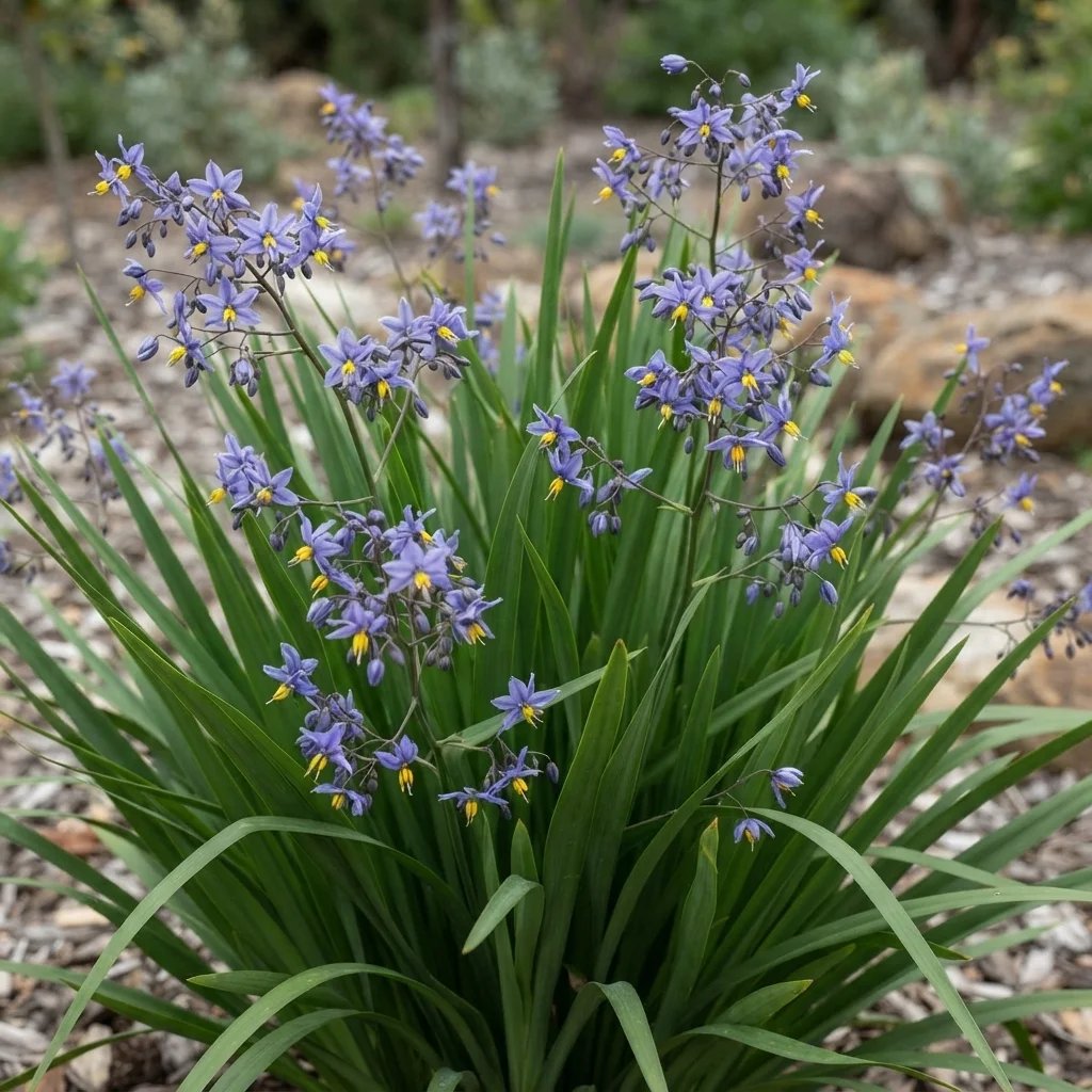 Dianella caerulea 'King Alfred'
