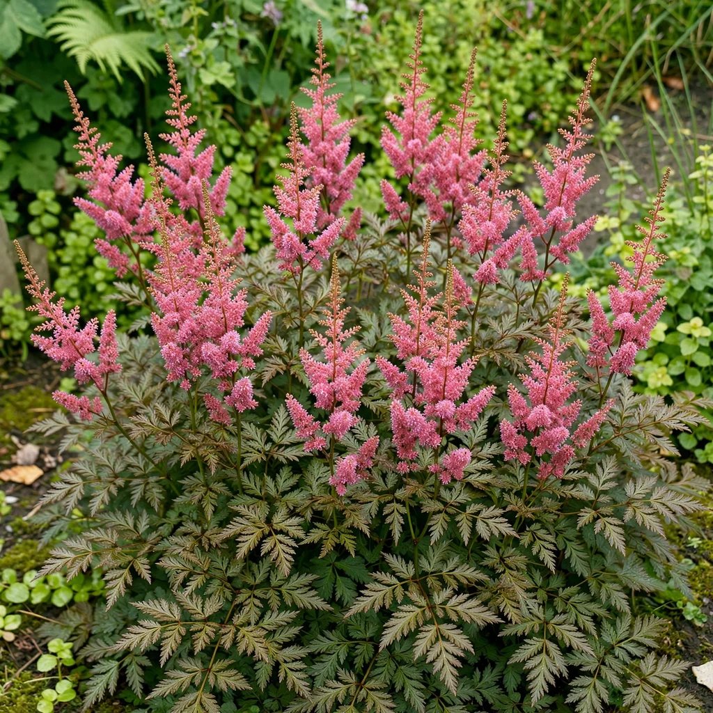 Astilbe arendsii 'Astary Rose'