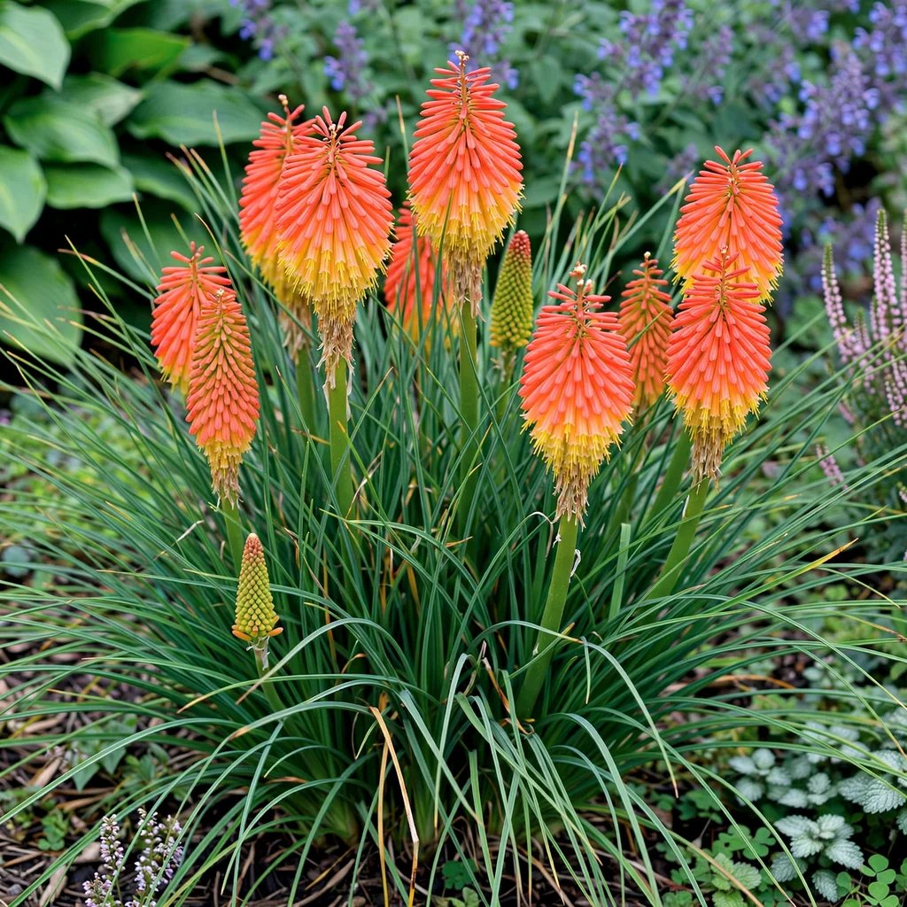 Kniphofia x hybrida 'Papaya Popsicle'