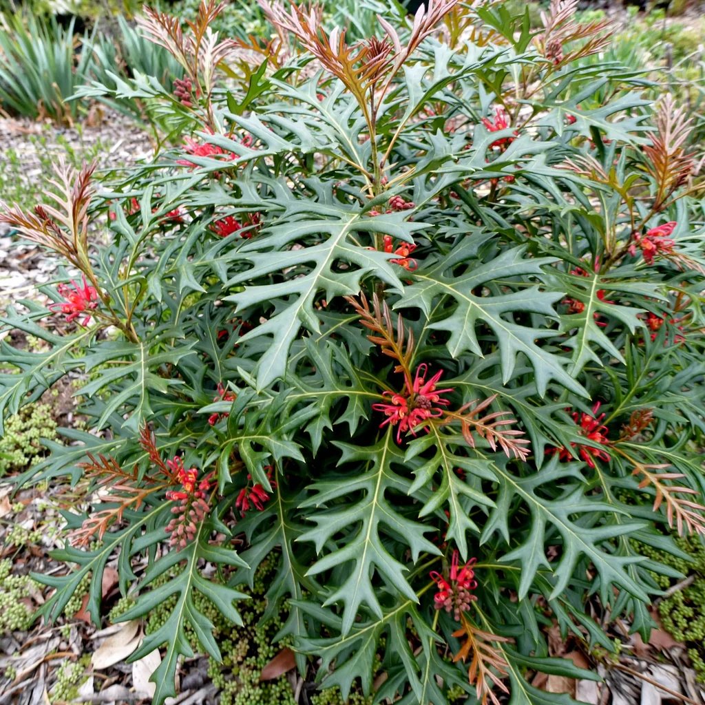 Grevillea x hybrida 'Poorinda Royal Mantle'