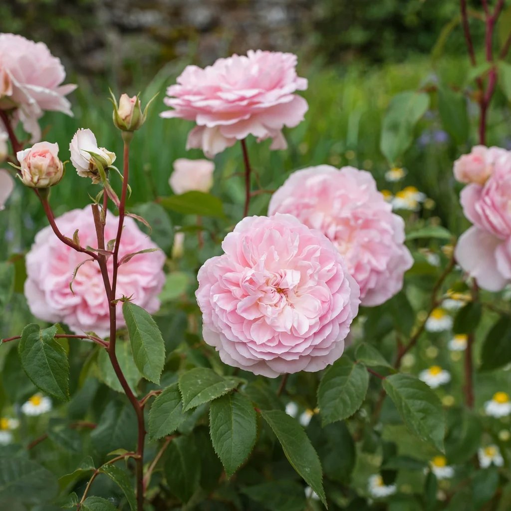 Rosa x hybrida 'Silas Marner'