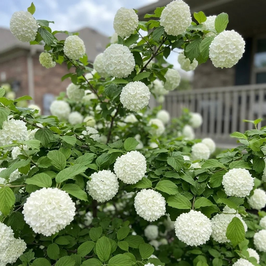 Viburnum macrocephalum 'Sterile'