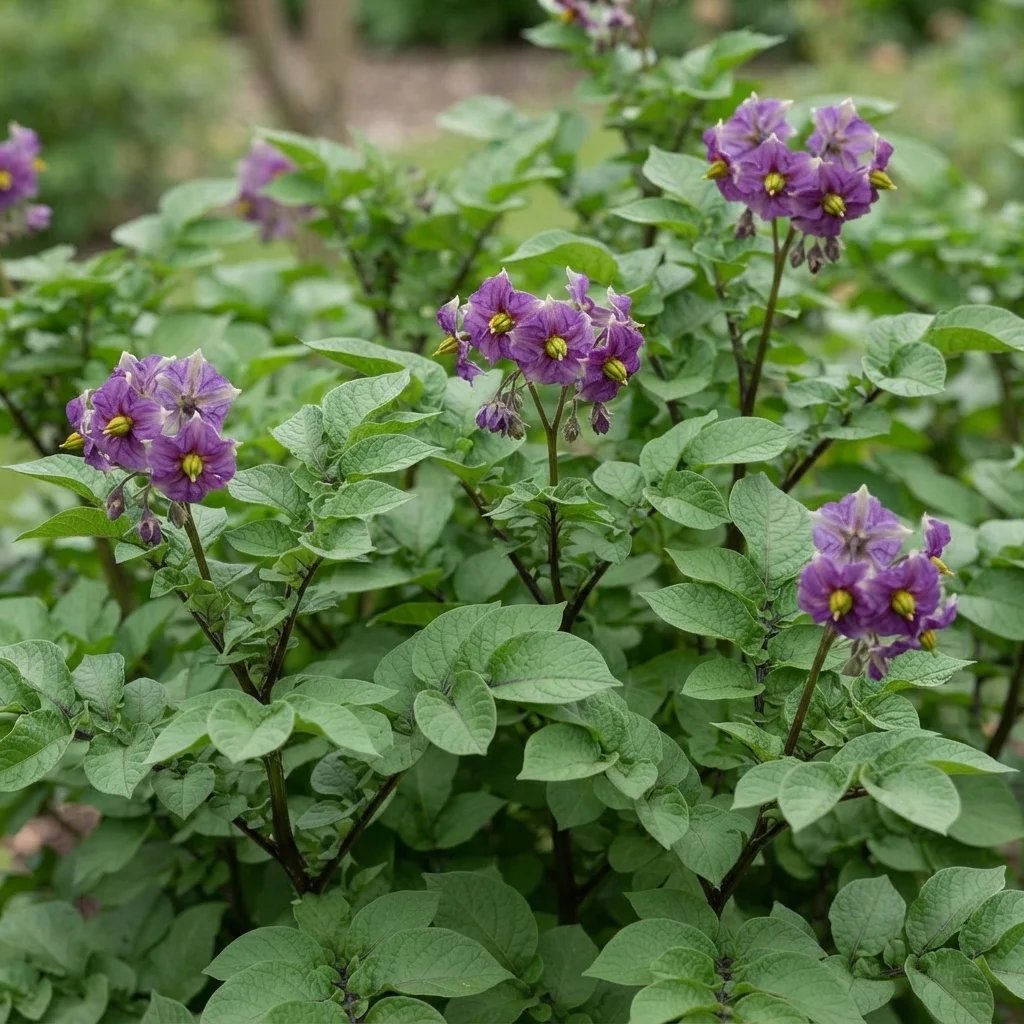 Solanum tuberosum 'Purple Heart'