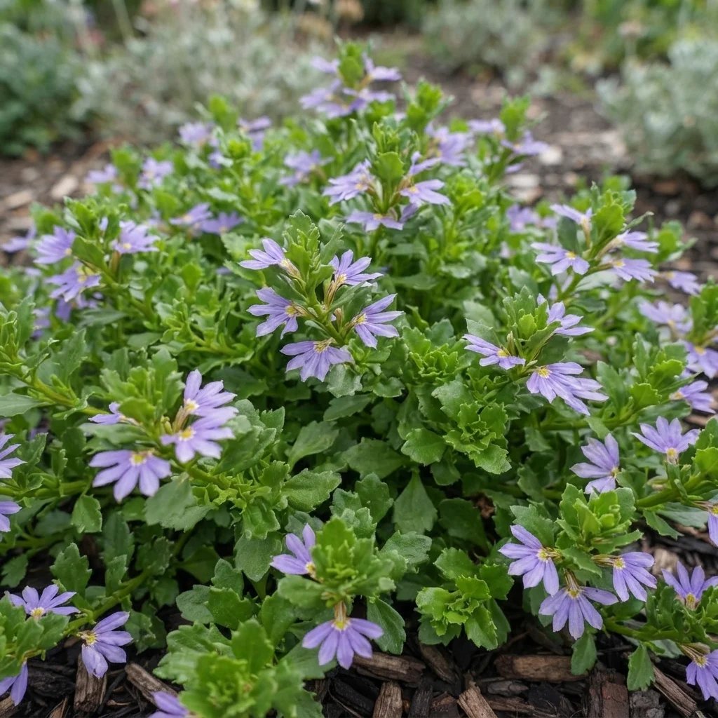 Scaevola albida 'Mauve Clusters'