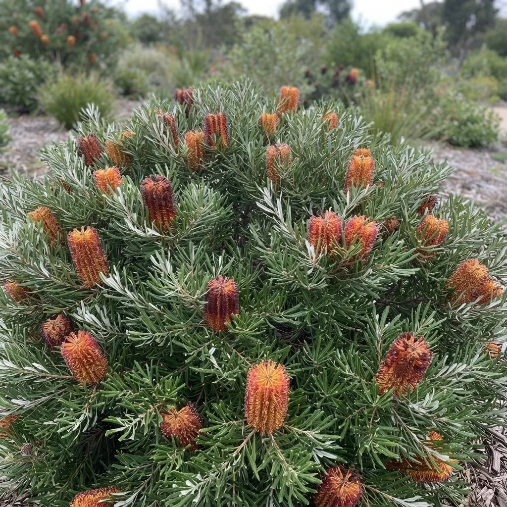 Banksia spinulosa 'Honeypots'