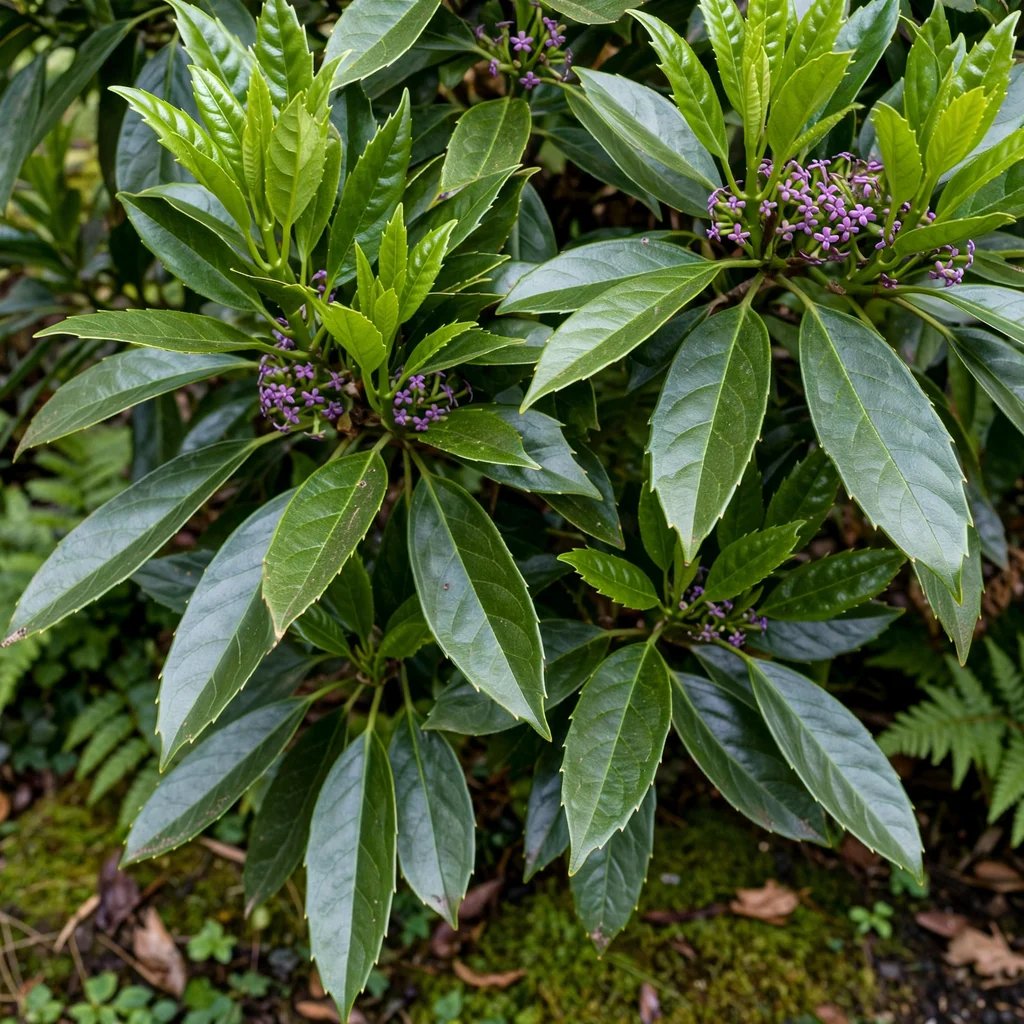 Aucuba japonica 'Green'