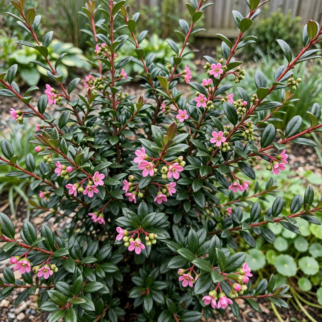 Escallonia macrantha 'Pink Pixie'