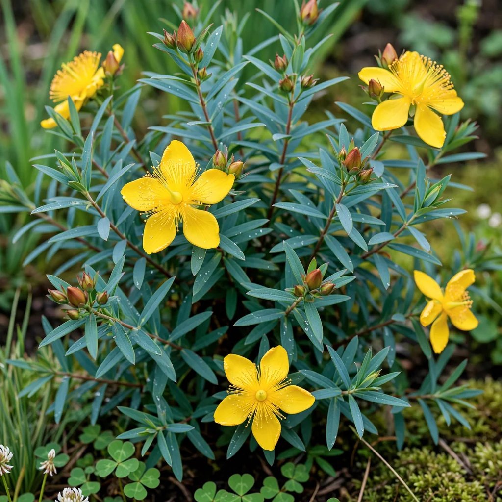 Hypericum frondosum 'Sunburst'