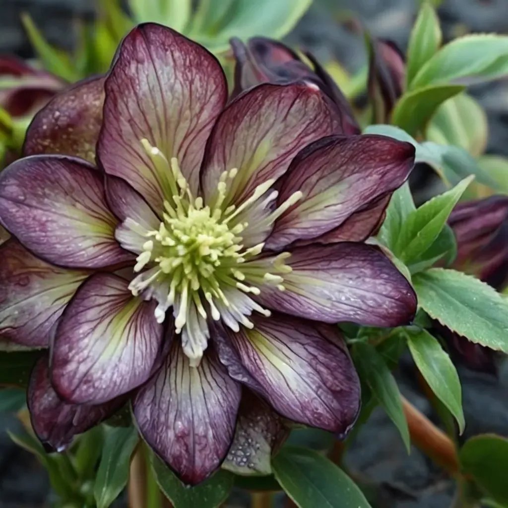 Helleborus niger 'Harlequin Gem'