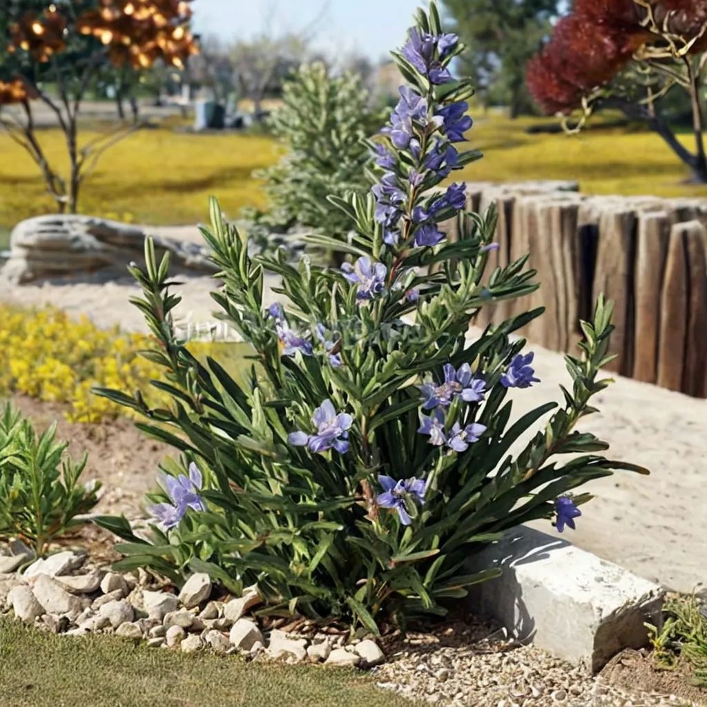 Rosmarinus officinalis 'Blanquita'