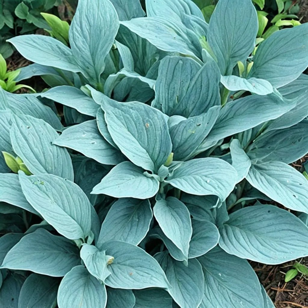 Hosta x hybrida 'Stormy Seas'