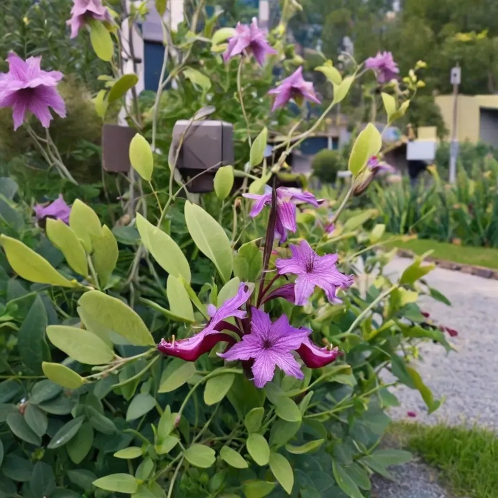 Clematis viticella 'Garden Glory'