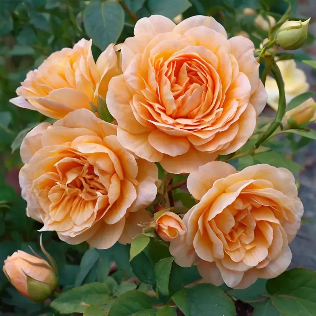 Rosa x hybrida 'Forever Amber'