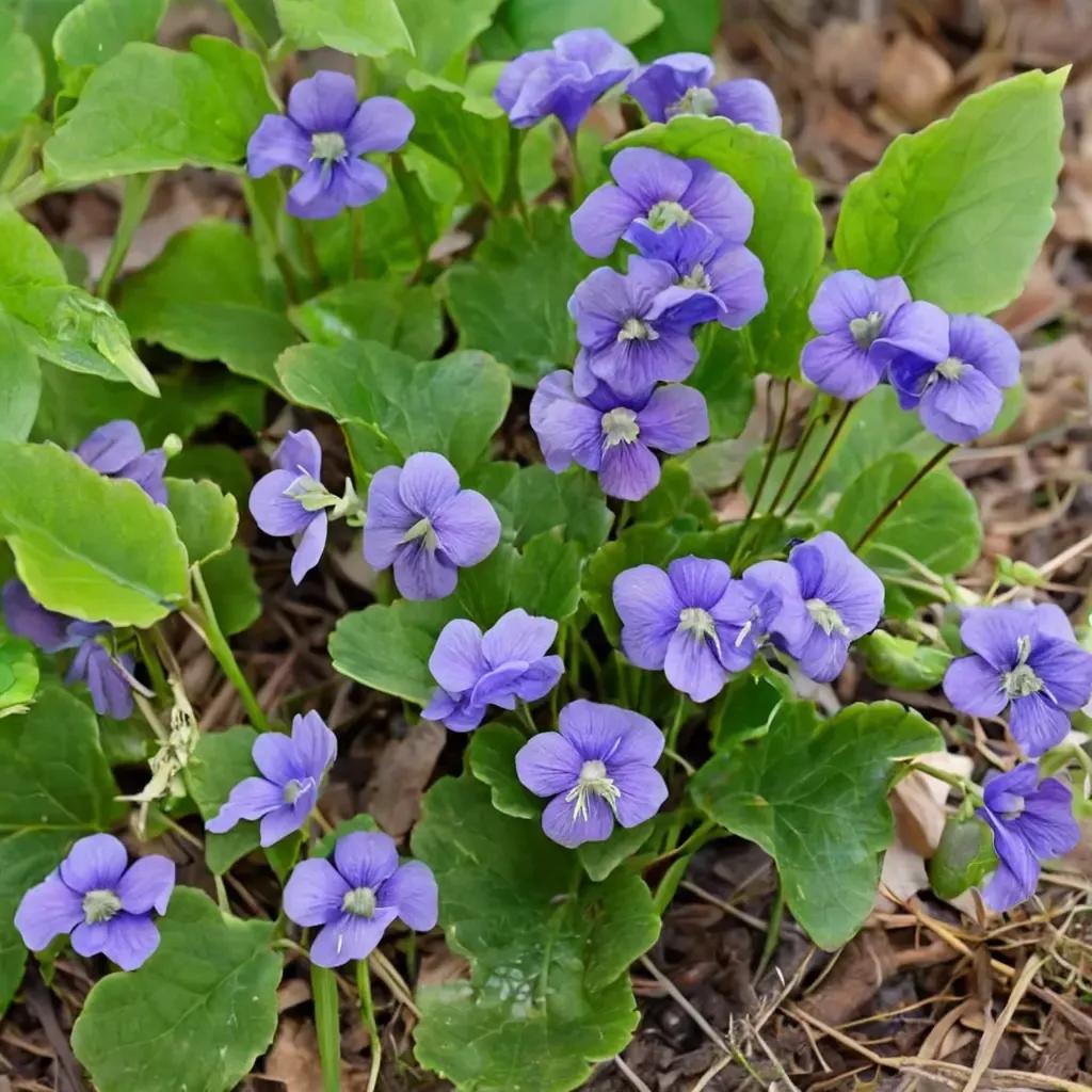 Common Blue Violet