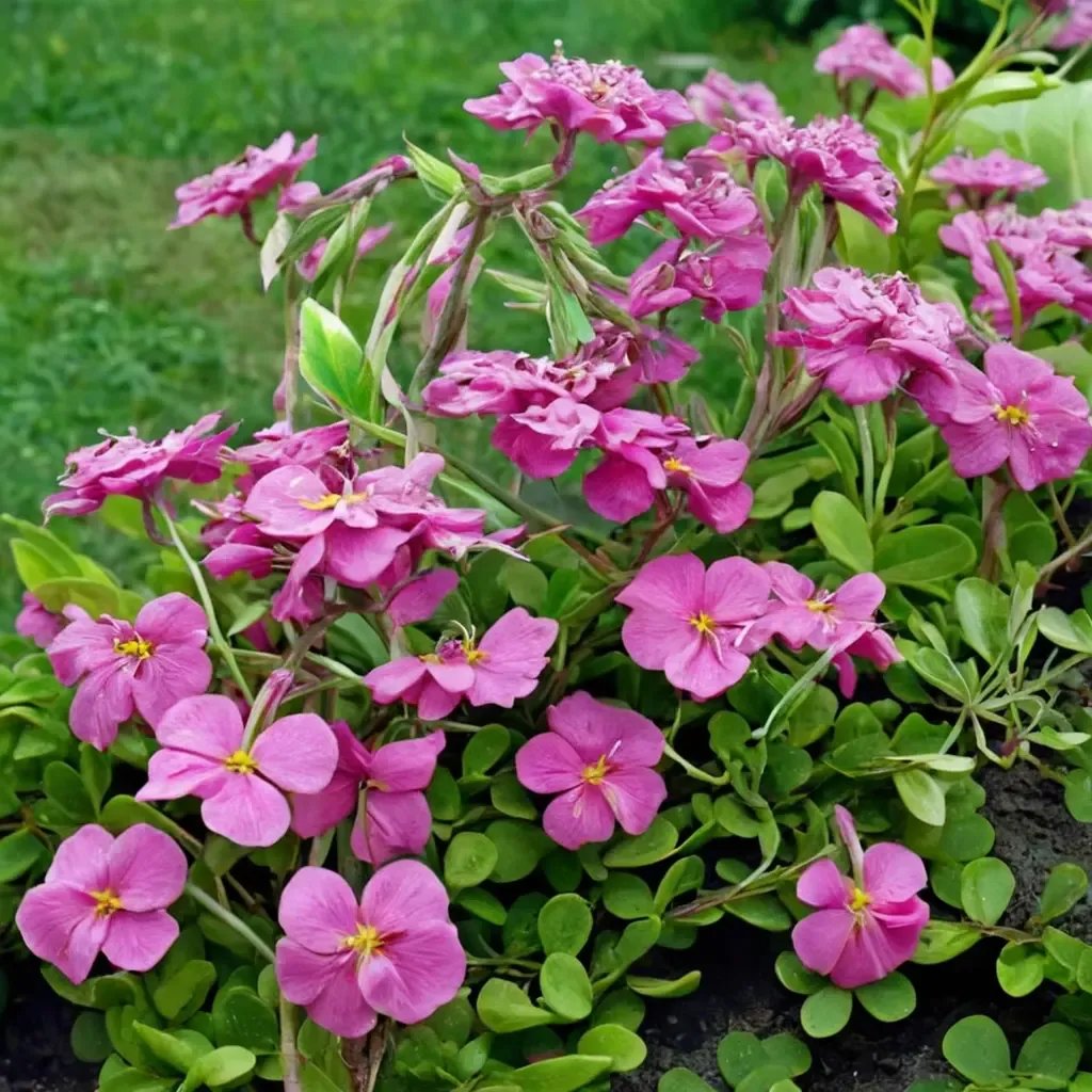 Phlox stolonifera 'Home Fires'