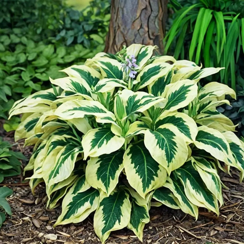 Hosta plantaginea 'Brim Cup'