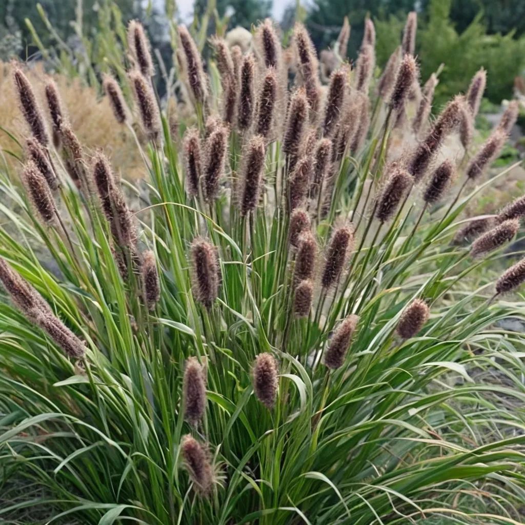 Pennisetum alopecuroides 'Ginger Love'