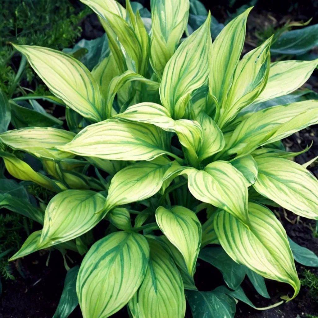 Hosta montana 'On Stage'