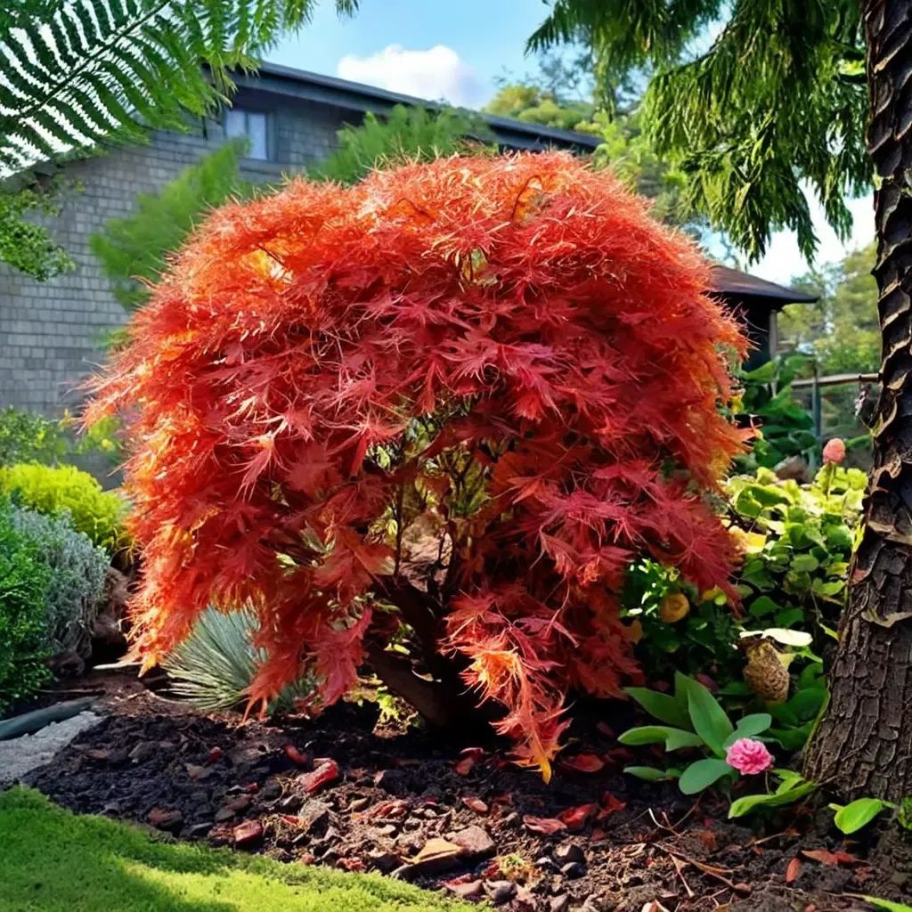 Acer palmatum 'Orangeola'