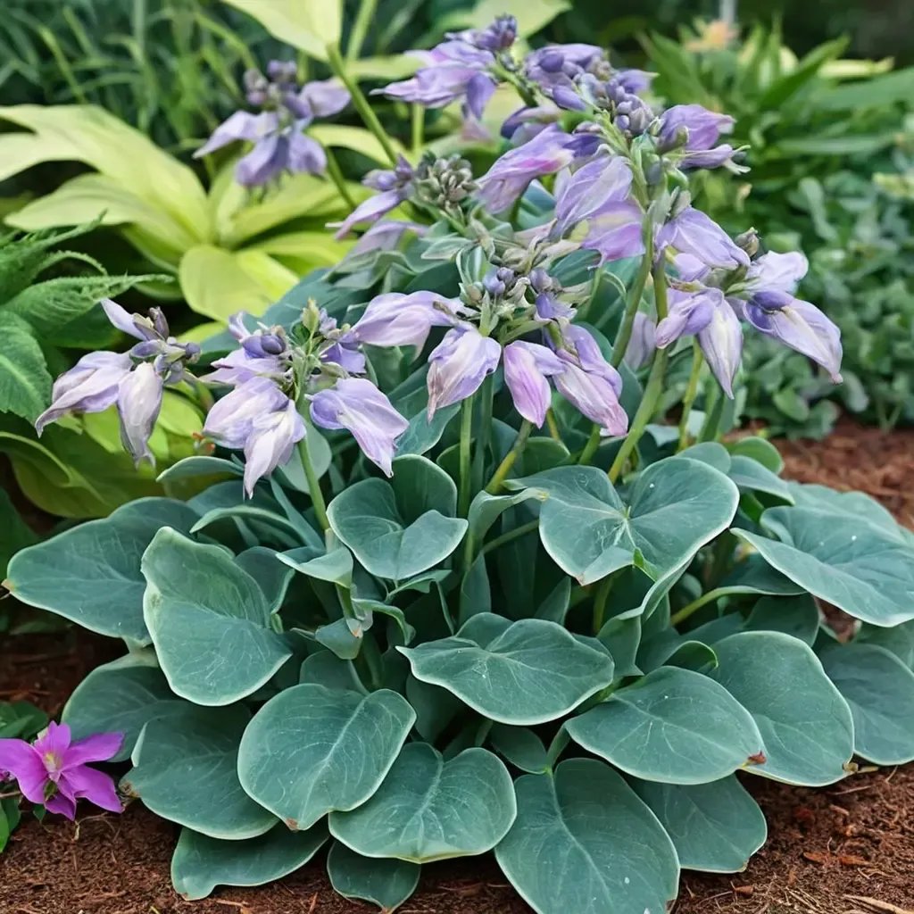 Hosta cordifolia 'Blue Mouse Ears'