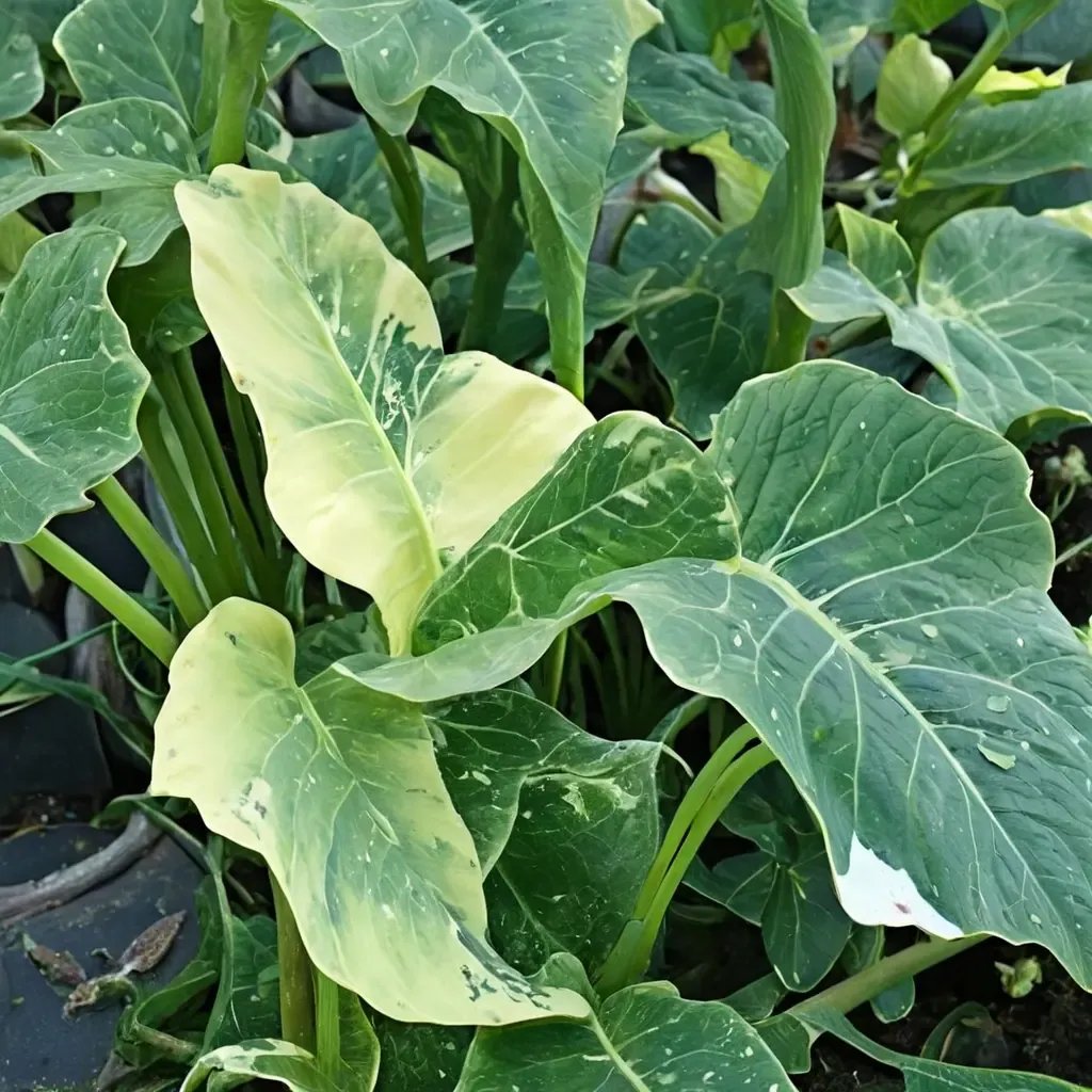 Colocasia esculenta 'Elepaio'