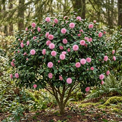 Camellia japonica 'Early Wonder'