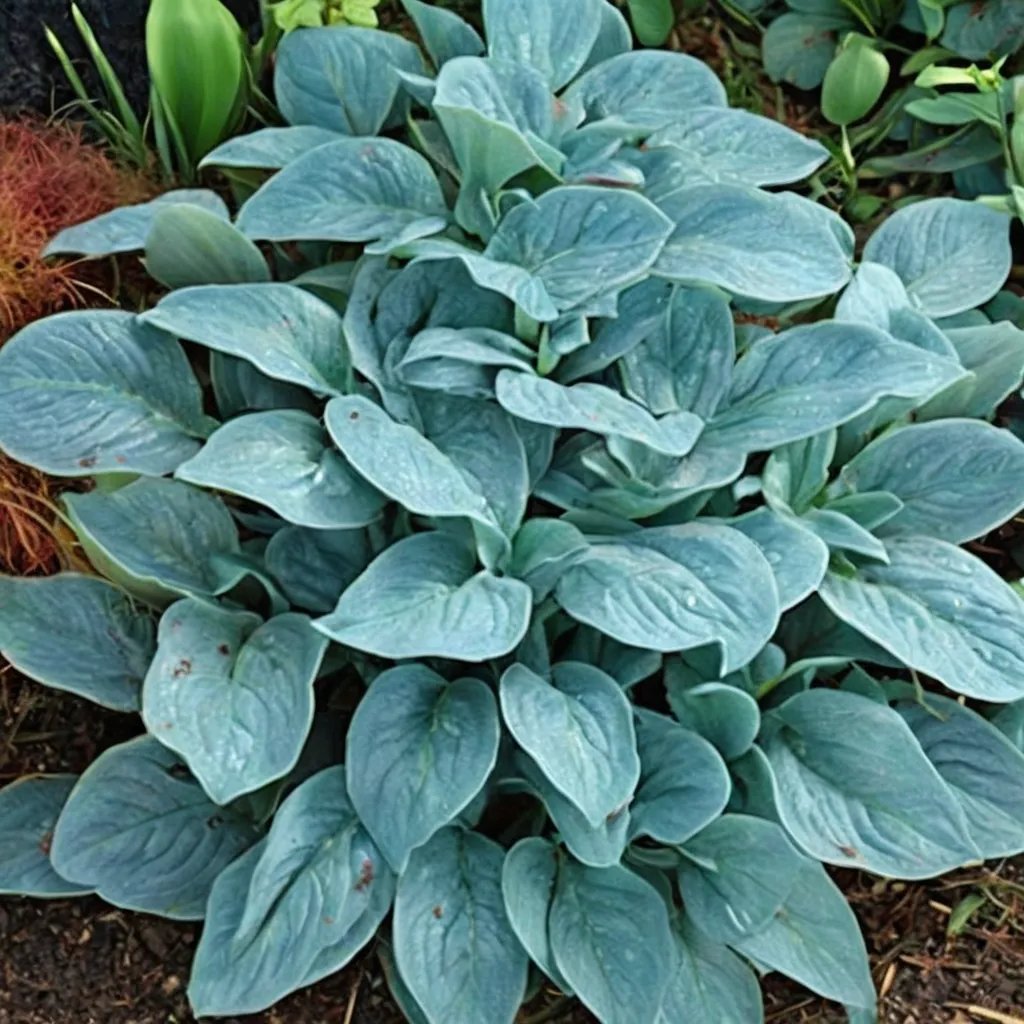 Hosta x hybrida 'Camelot'