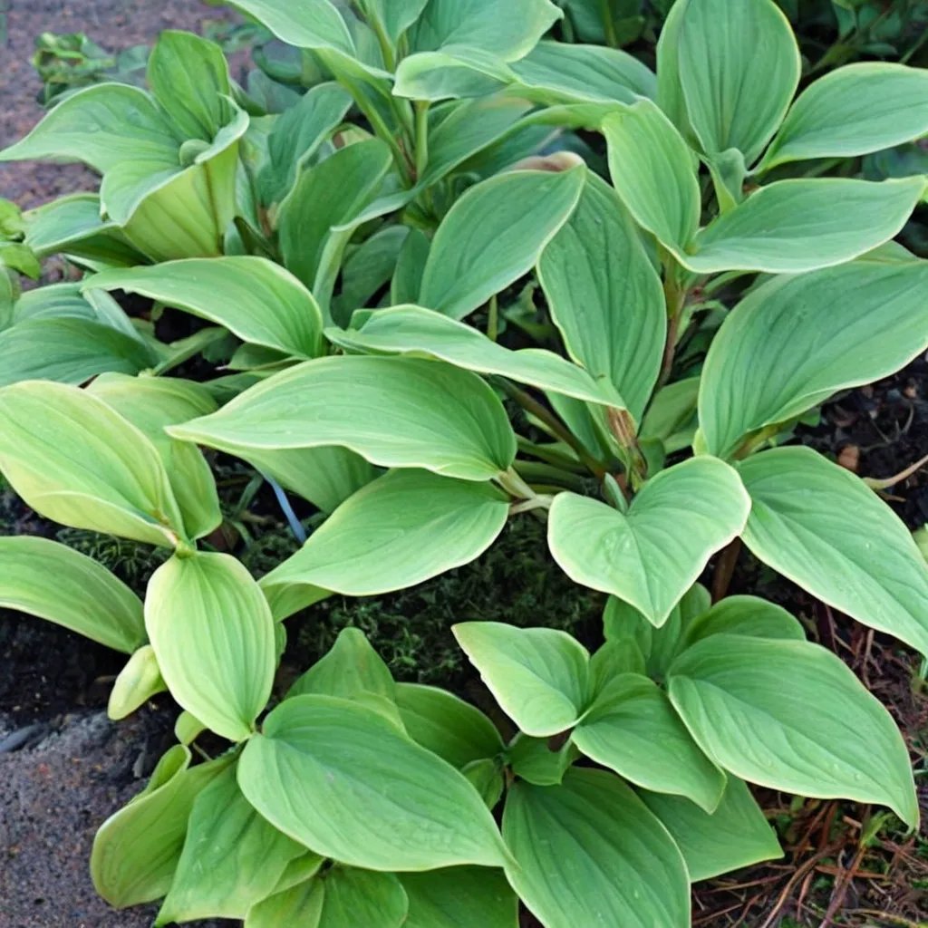 Hosta x hybrida 'Miss Ruby'