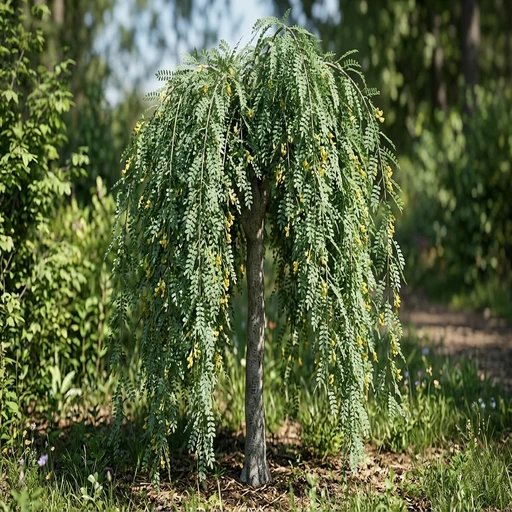 Caragana arborescens 'Walker Weeping'
