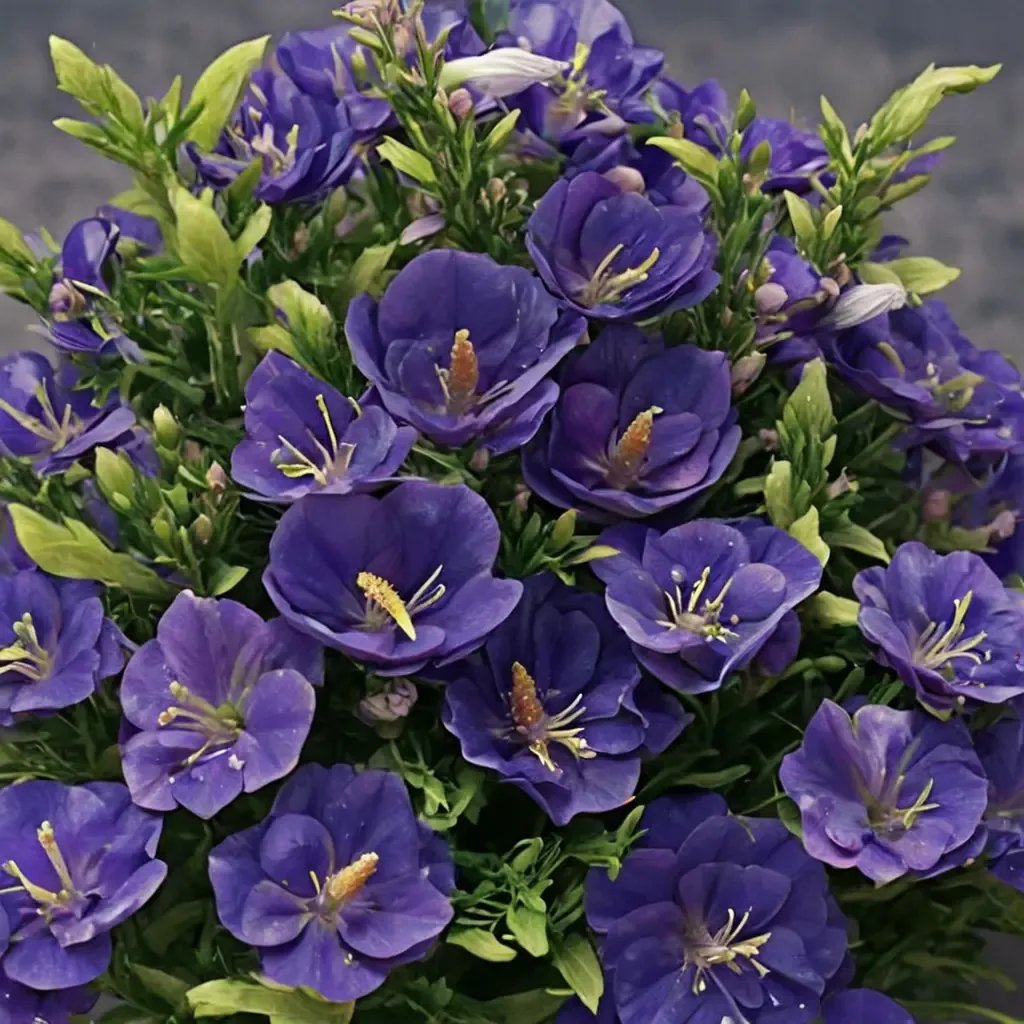 Campanula medium 'Deep Blue'
