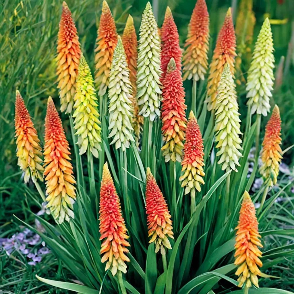 Kniphofia uvaria 'Mix'