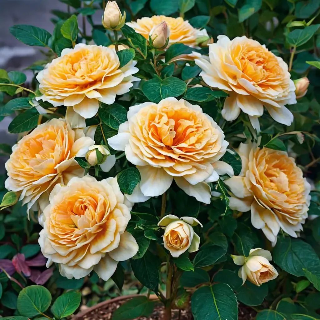 Rosa multiflora 'Edith's Darling Tree Rose'