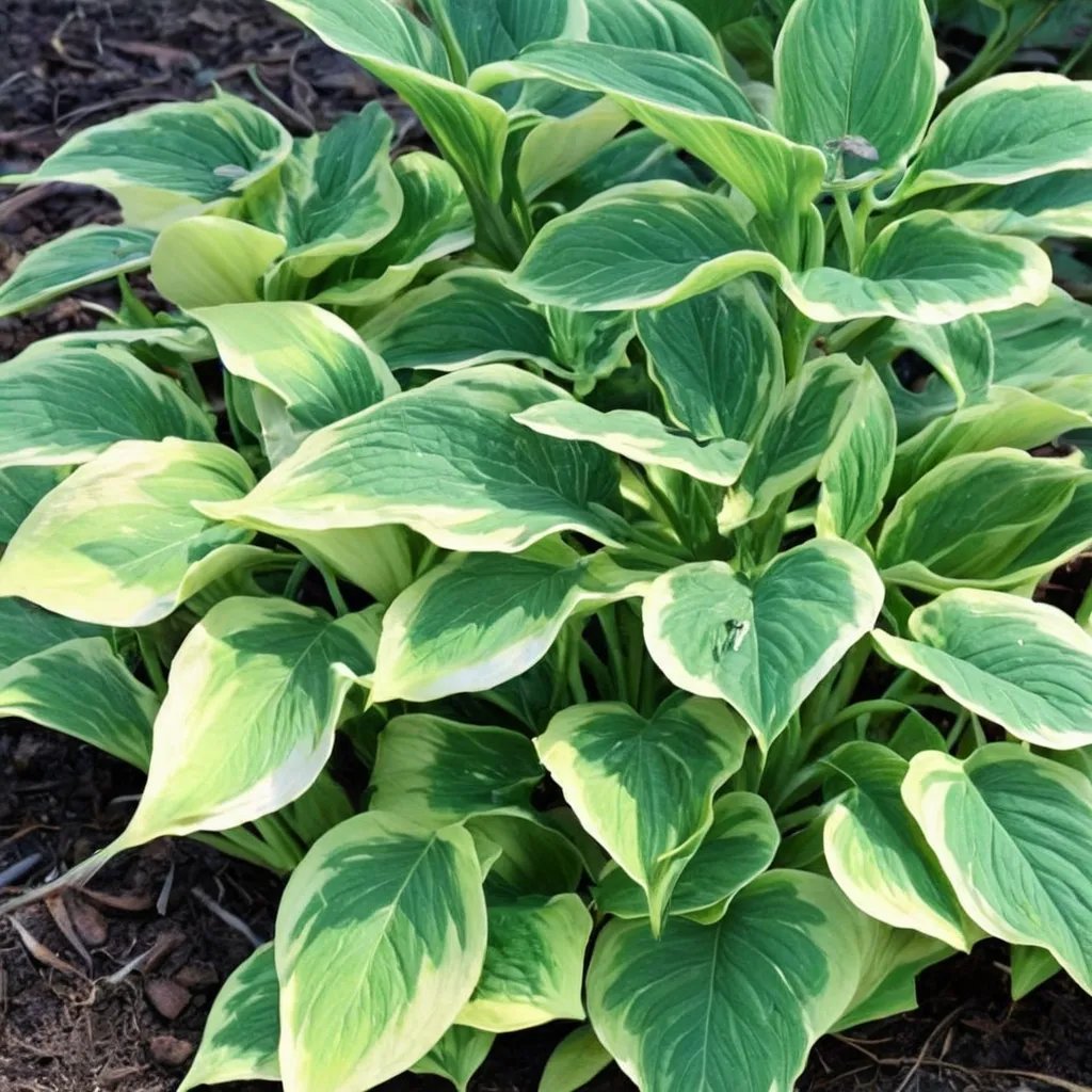 Hosta x hybrida 'Band of Gold'