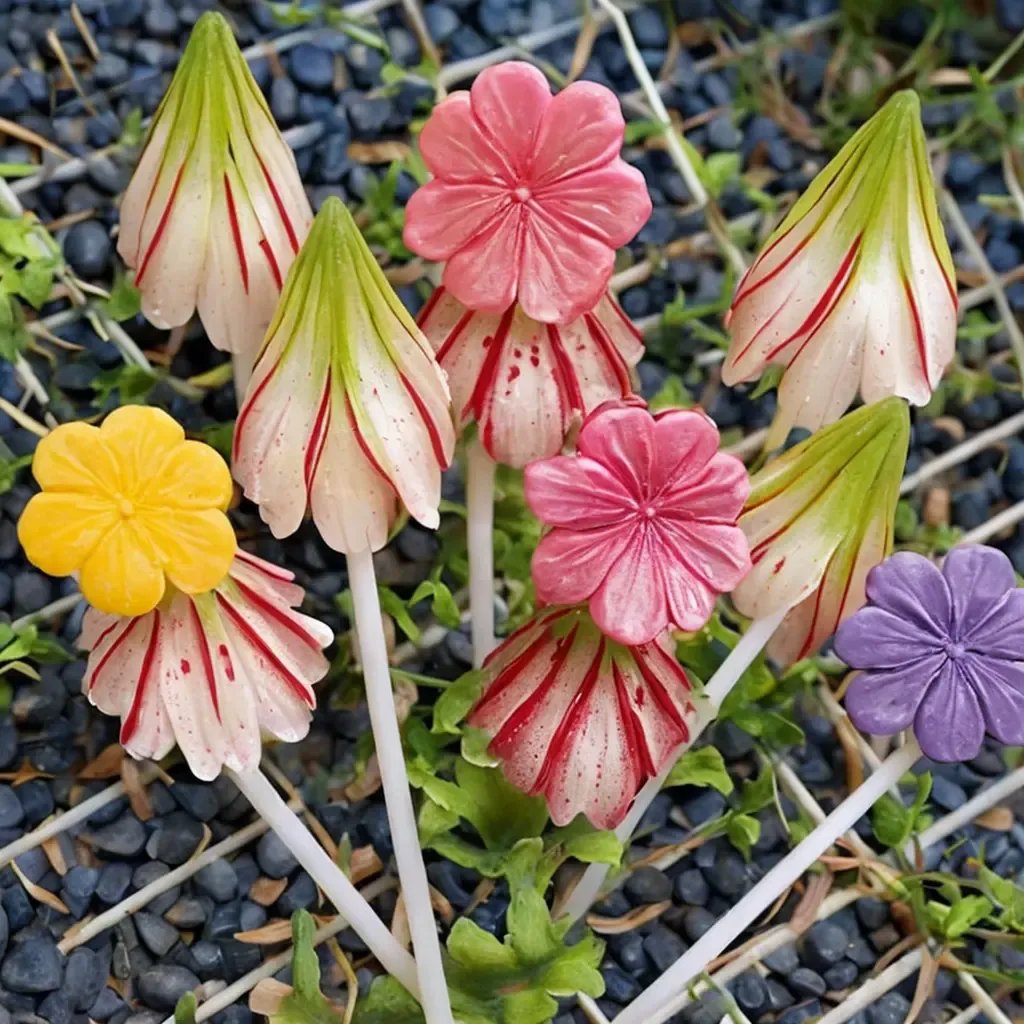 Hibiscus sabdariffa 'Lollipop'