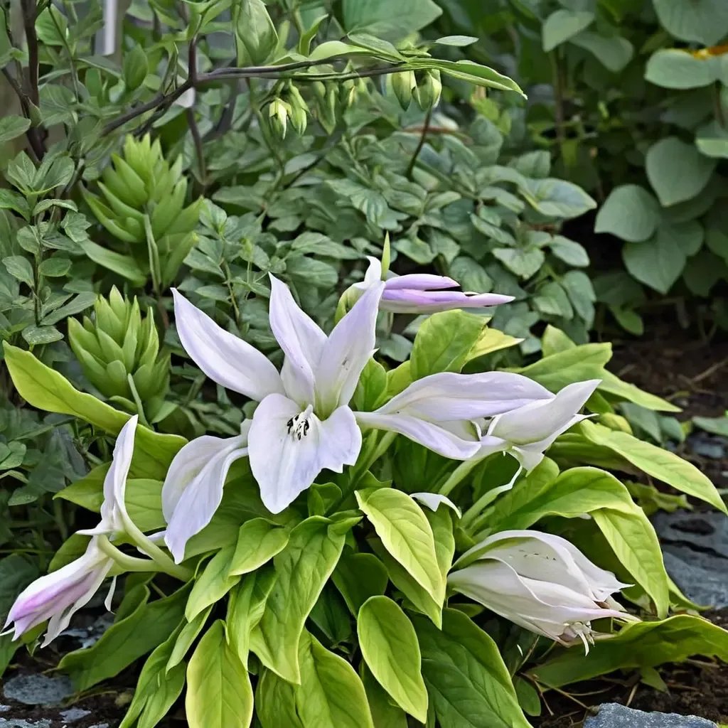 Hosta ventricosa 'Fragrant Bouquet'
