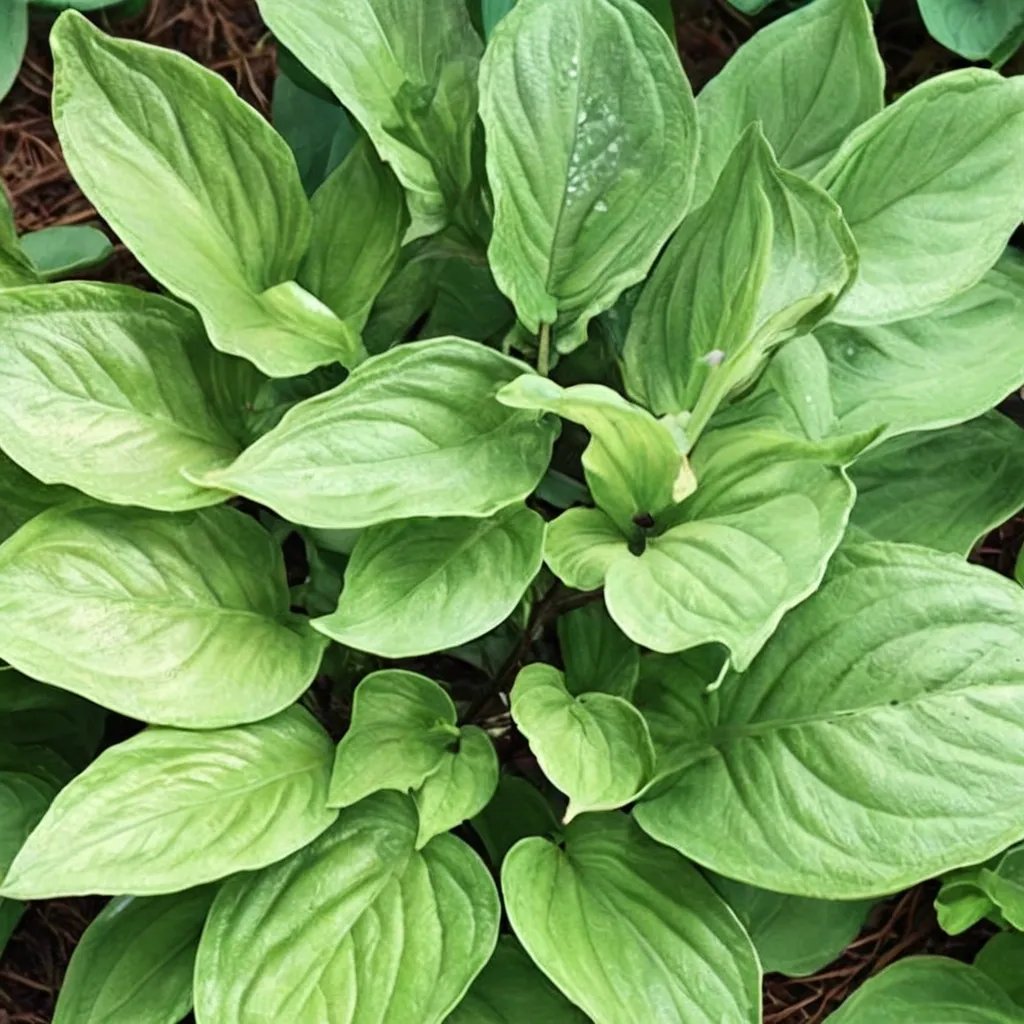 Hosta x hybrida 'Emerald Chalice'