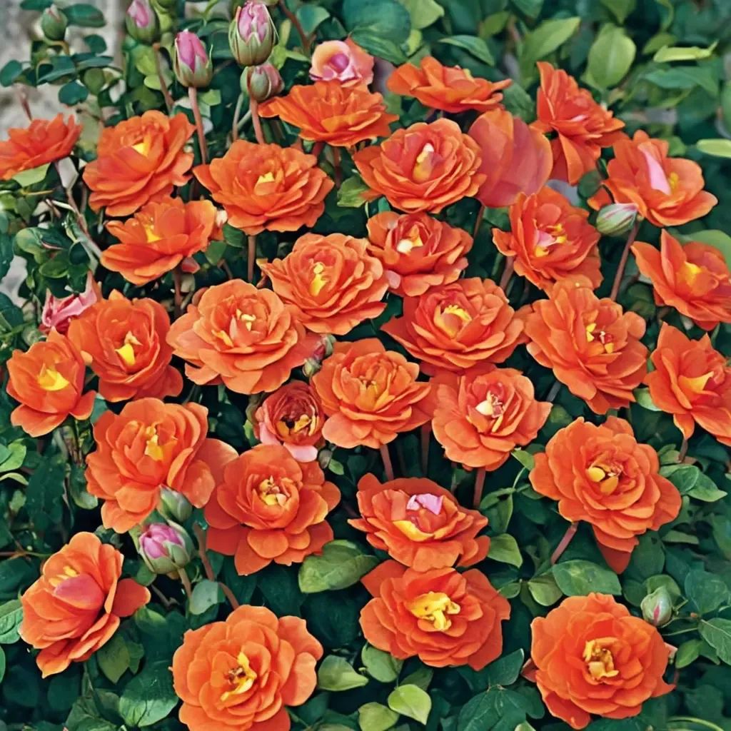 Rosa x floribunda 'Top Of The World'
