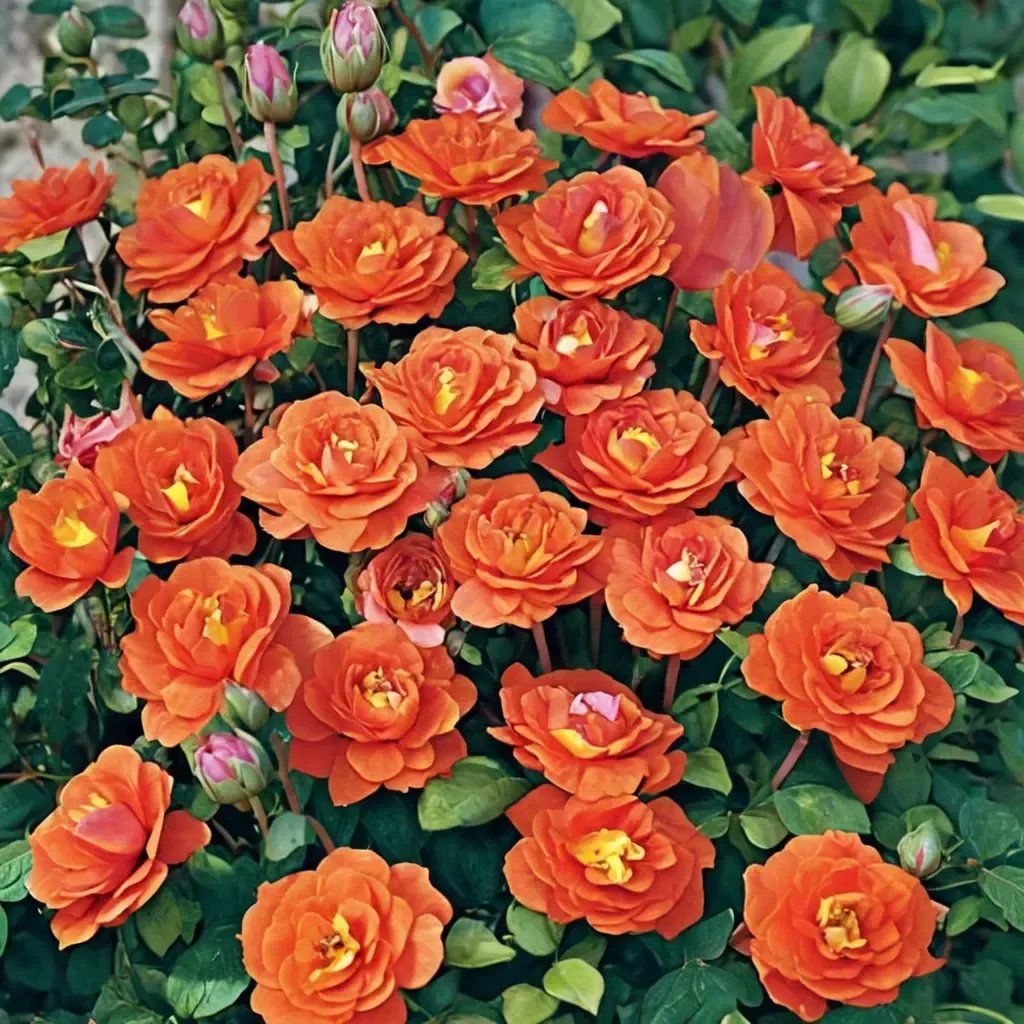 Rosa x hybrida 'Top Of The World'