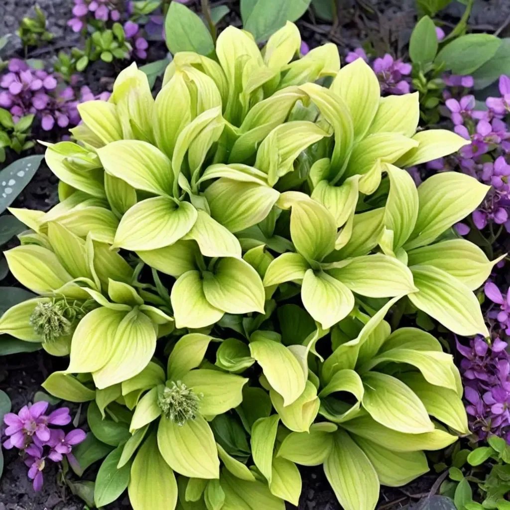 Hosta hosta 'Sun Mouse'