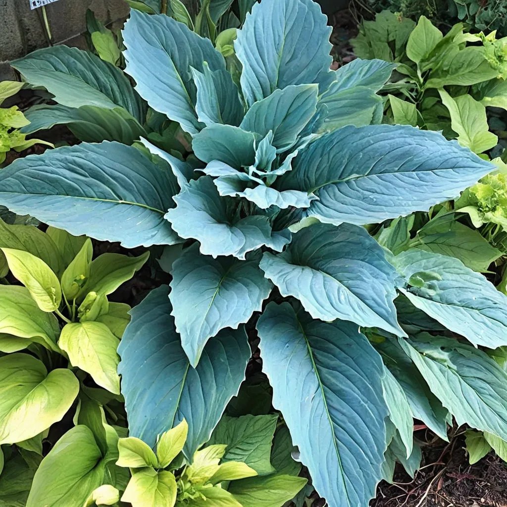 Hosta x hybrida 'Valyrian Steel'